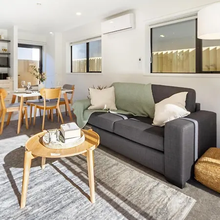 Modern Townhouse Cashel Street 2 Bed 2 Bath Apartment Christchurch Exterior photo